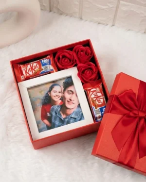Photo Frame & Chocolate Surprise Hamper