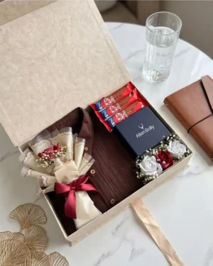 Premium Men's Shirt & Watch Gift Hamper