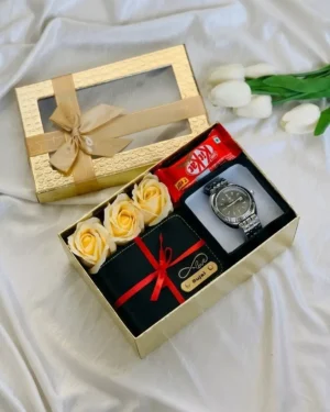 Personalized Wallet & Watch Gift Set