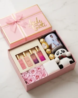 Luxury Perfume & Personalized Mug Gift Hamper