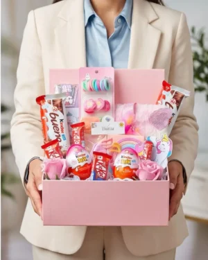 Pink Chocolate Delight Premium Gift Hamper