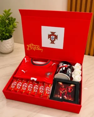 Portugal Football Birthday Gift Hamper
