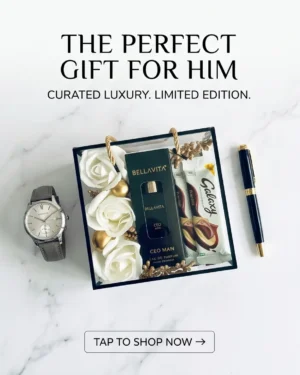 Premium Perfume & Chocolate Gift Hamper
