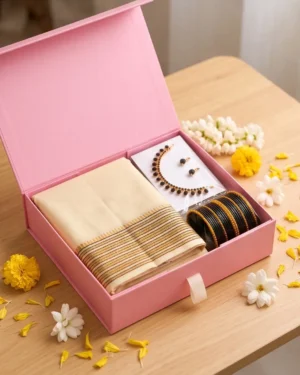 Premium Kerala Couple Traditional Gift Hamper