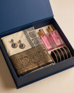 Royal Saree & Beauty Gift Hamper