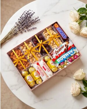 Deluxe Dry Fruits & Imported Chocolate Gift Hamper
