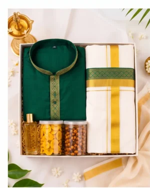 Premium Onam Traditional Men's Gift Hamper