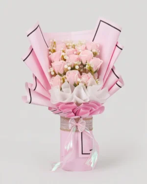 Premium Pink Rose Bouquet