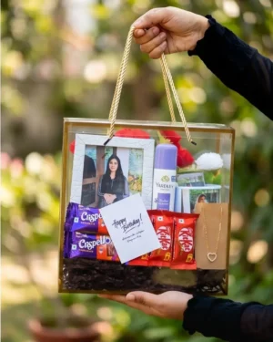 Transparent Premium Birthday Gift Hamper