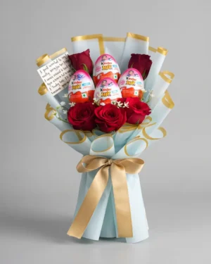 Kinder Joy & Rose Bouquet