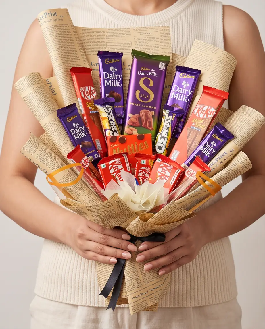 Premium Assorted Chocolate Bouquet - Image 2