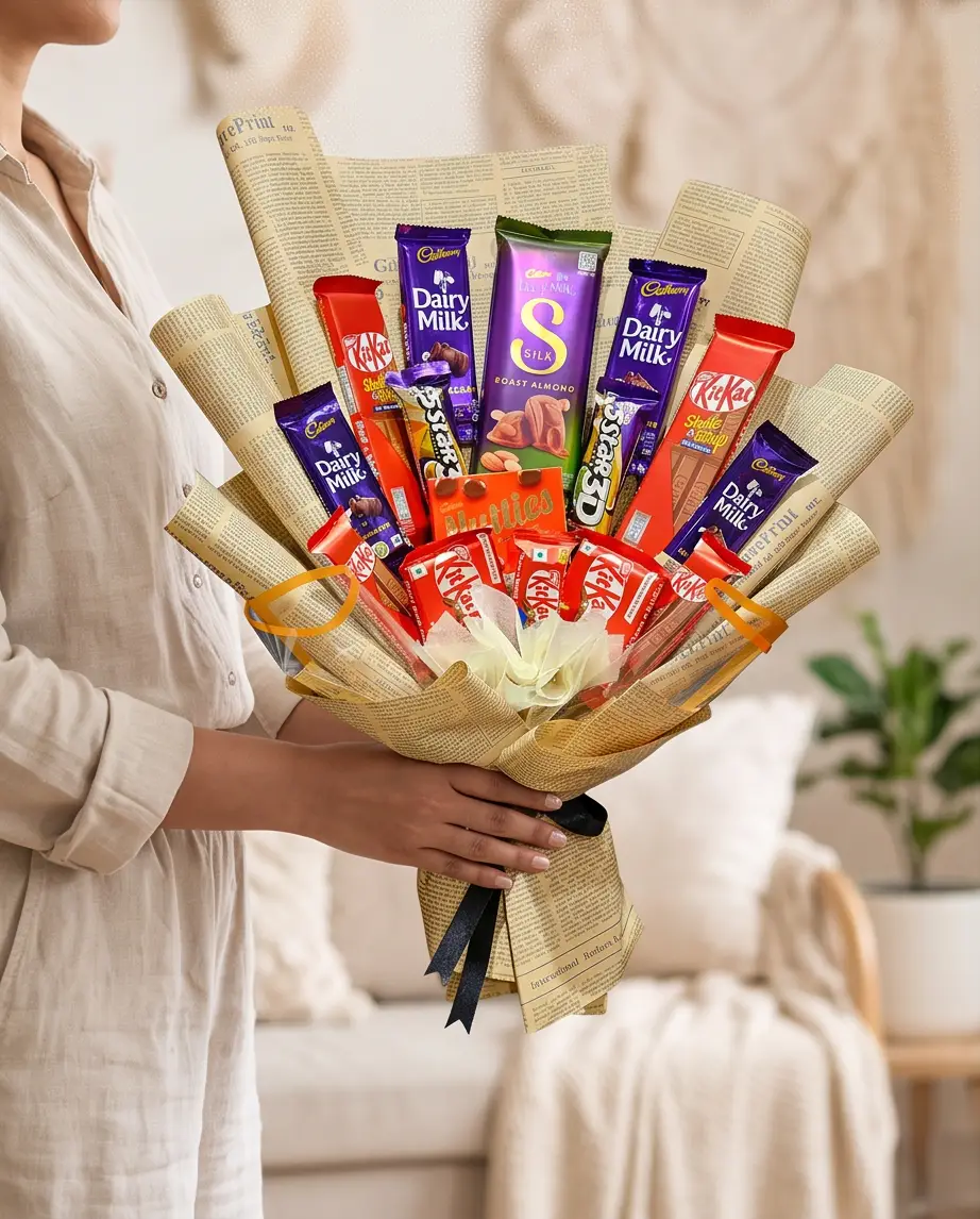 Premium Assorted Chocolate Bouquet - Image 4
