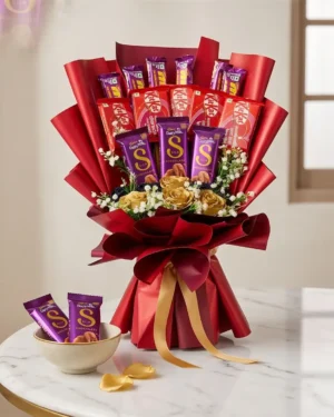 Premium Red Assorted Chocolate Bouquet